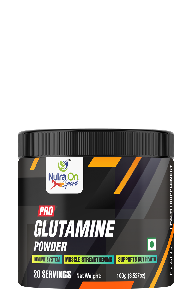 Nutra On Pro Glutamine Powder I 100g - 20 Servings
