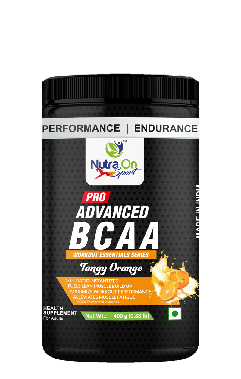 Nutra On Sport | Pro Advanced BCAA | 30 Servings | Kiwi Straberry | Tangy Orange