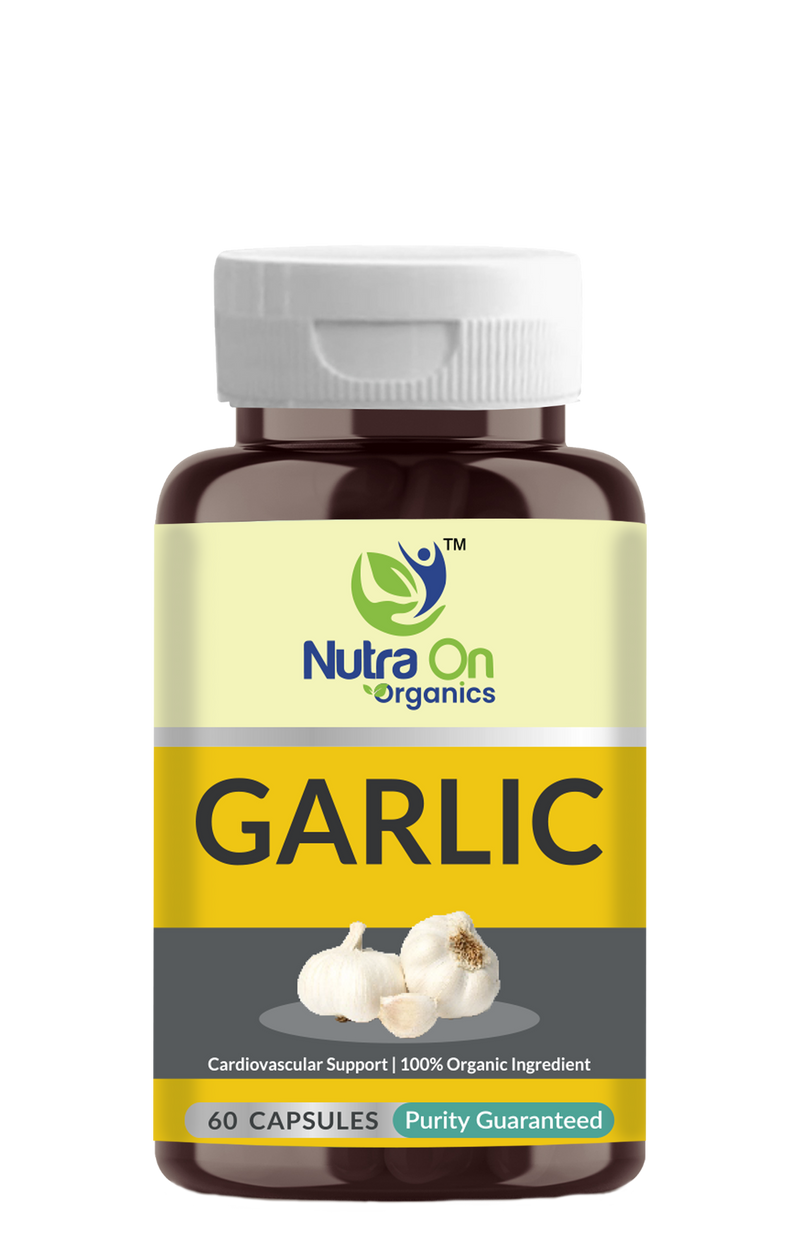 Garlic Capsules with S-allyl Cysteine (SAC) - 500 mg (60 Vegan Capsules)