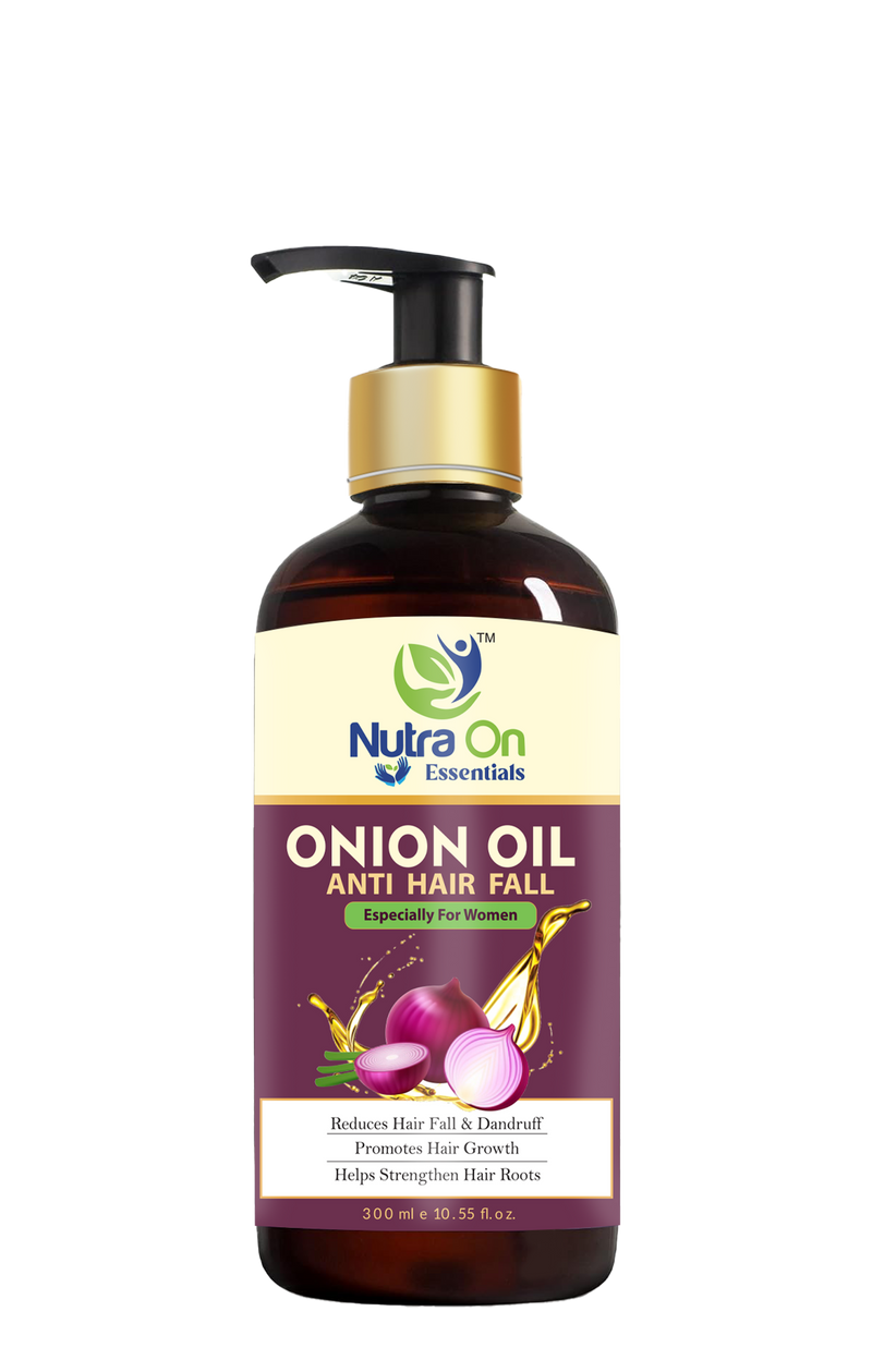 Nutra On Anti Hair Fall Onion Oil - The Secret to Healthy, Strong Hair!