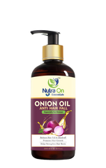 Nutra On Anti Hair Fall Onion Oil - The Secret to Healthy, Strong Hair!
