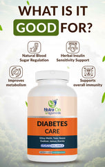 Diabetes Care - 500 mg (60 Vegan Capsules)