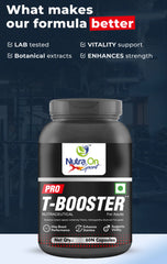 Nutra On Sport | Pro Testosterone Booster 60 Capsules