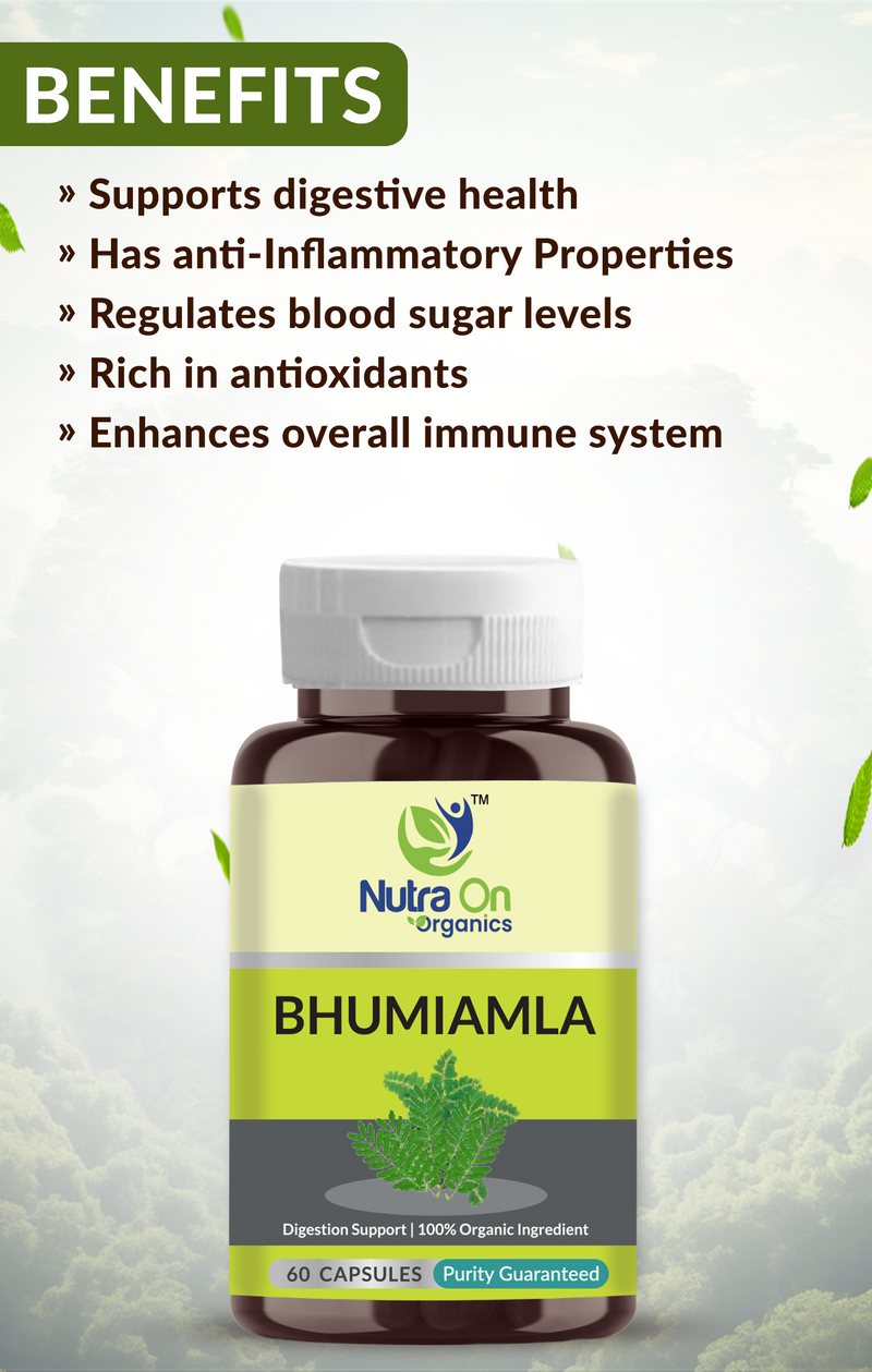 Bhumiamla Capsules - 500 mg (60 Vegan Capsules)