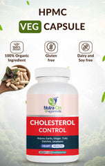 Cholesterol Control - 500 mg (60 Vegan Capsules)