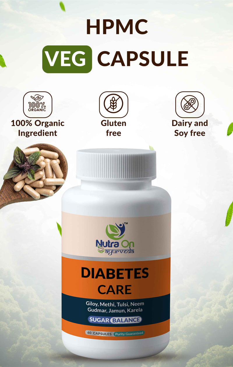 Diabetes Care - 500 mg (60 Vegan Capsules)