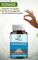 Ashwagandha - 500 mg (60 Vegan Capsules)