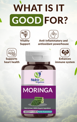 Moringa - 500 mg (60 Vegan Capsules)