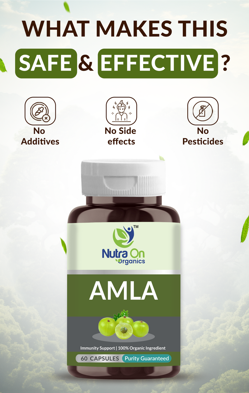 Amla (or Amalaki) Capsules  - 500 mg (60 Vegan Capsule)
