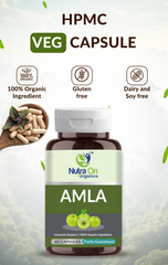 Amla (or Amalaki) Capsules  - 500 mg (60 Vegan Capsule)